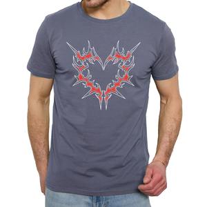 T-shirt d'été en coton élasthanne de qualité supérieure rond à bas prix T-shirts à manches courtes T-shirts graphiques personnalisés pour hommes - Product Image 6