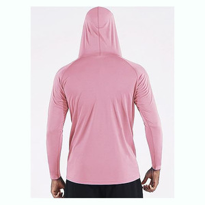 Quick Dry Breathable <b>Waterproof</b> Long Sleeve Casual Fishing Hoodies Heat-Transfer Printing UPF 50 Custom OEM Service Sale Low MOQ - Product Image 3