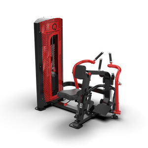 QLI QSBR46 Machine de fitness assise en métal Durable pour usage commercial Coffre de sélection de charge de broche de rangée arrière de musculation Extra Large - Product Image 3