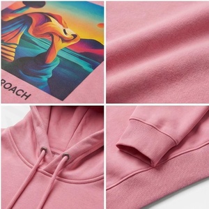 North Approach <b>Pink</b> Crewneck <b>Sweatshirt</b> Men's Casual Printed Pullover Regular Fit Autumn Knitted 100% Cotton - Product Image 4