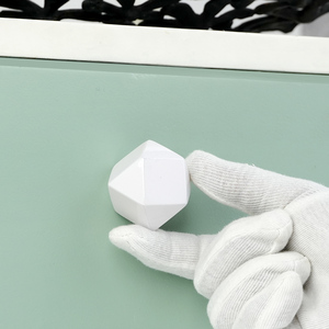 Tiradores de Madera Hechos a Mano con Forma Geométrica para Cajones de Niños, Manijas para Puertas de Armarios y Cómodas - Product Image 3