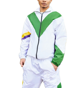 Conjunto Deportivo Personalizado para Hombre, Resistente al Viento, Ecológico, para Invierno, Pantalones de Nylon, Chaqueta Cortavientos para Correr - Product Image 5