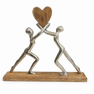 Golden Abstract Human Figurine Sculpture Set Tabletop Decor Minimalist <b>Resin</b> Artistic Statues for Living Room Home Office - Product Image 6