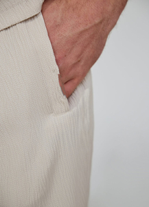 Shorts de sport pour homme 100% coton, avec cordon de serrage, tricotés, respirants, écologiques, séchage rapide, pour l'été, décontractés - Product Image 6