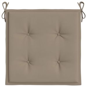 2 pz Taupe Oxford tessuto sedia da giardino cuscini 15.7 "x 15.7" x 1.2 "per uso esterno - Product Image 5