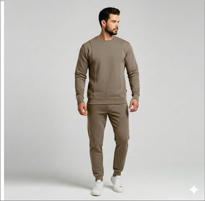 สเวตเตอร์ผ้าฝ้ายสำหรับผู้ชายและ100% สเวตเชิ้ตมีฮู้ดสำหรับทุกเพศเสื้อกันหนาวผ้าฝ้ายออกแบบได้ตามที่ต้องการ - Product Image 6