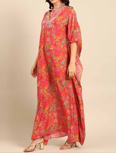 High Quality Beautiful Dubai <b>Kaftan</b> for Women Hand Work <b>Kaftan</b> Traditional Islamic Clothing and Accessory Designed for Muslims - Product Image 6