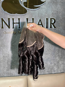 ผมแท้เวียดนาม 100% แบบลอนลึก  พร้อมเชือกผูกปิดผมสีดำธรรมชาติ - Product Image 5