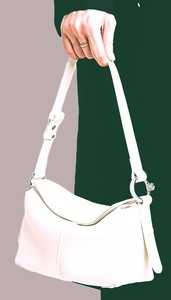 Bolso de Mano Tipo Tote y Hobo Royaa Minimal de Cuero Genuino con una Sola Correa para Exteriores - Product Image 2