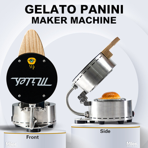 Produttore di panini a prezzi di fabbrica per tavolo per piccole imprese pressa a calore automatico gelato produttore di hamburger altra macchina per <span class=keywords><strong>snack</strong></span> - Product Image 4