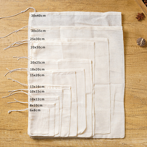Polyester/Cotton Printed Drawstring <b>Seed</b> <b>Storage</b> Bags Custom Logo Customizable Durable Water Resistant Eco Friendly Reusable - Product Image 3
