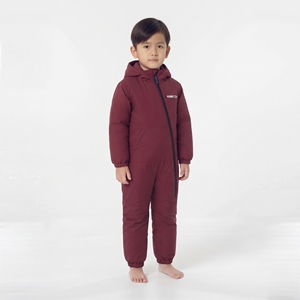 Kids Thickened Winter Ski Snowsuit One Piece Waterproof Breathable Warm <b>Snow</b> <b>Suit</b> Outdoor Snowwear for Children - Product Image 5