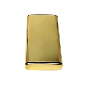<span class=keywords><strong>Batterie</strong></span> <span class=keywords><strong>externe</strong></span> portable ultra-fine personnalisée OEM de luxe plaquée or 24 carats, Power Bank <span class=keywords><strong>15000mAh</strong></span> - Product Image 1