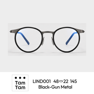 [TamTam] LIND001 Ultra Lightweight PA12 Full Rim Optical <b>Frame</b> with Minimalist Screwless Design Classic Style & Customized Shape - Product Image 3
