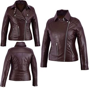<b>Men</b> Genuine Leather <b>Sherpa</b> Lined Bomber <b>Jacket</b> Windproof Winter Outerwear - Product Image 4