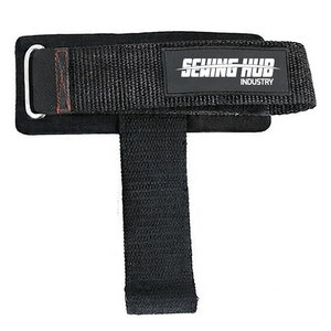 Correas de levantamiento unisex con cierre de gancho y bucle, correas de tela duraderas para protección de manos, accesorio de gimnasio, correa de levantamiento de pesas - Product Image 6