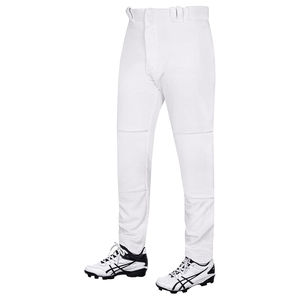 Pantalones de béisbol para adultos, color personalizado, parte inferior abierta, con ribete lateral, longitud completa, de algodón y poliéster, para jóvenes. - Product Image 1
