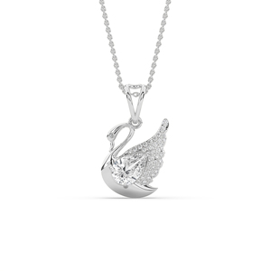 Exclusivo Colgante de Diamante Cultivado en Laboratorio con Corte Pera de 1.5 Quilates, Plata 925 y Oro, Estilo Único, Colgante de Compromiso para Mujer - Product Image 3