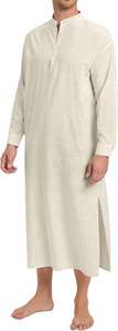 2026 New Premium <b>Men</b> Kurta <b>Pajama</b> <b>Set</b> Custom Logo Plain Design Islamic Clothing OEM Supplier Bulk Orders - Product Image 4