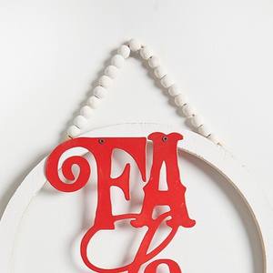 Decoración Navideña de Pared de Metal Hecha a Mano, Tamaño Personalizable, Estilo Moderno, Ecológica, Impermeable, Duradera, Forma Irregular, Colgante - Product Image 5