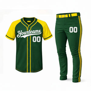 Ensemble personnalisé de maillots et pantalons de softball rayés, vêtements de sport professionnels, broderie, logo imprimé, tenue d'équipe complète - Product Image 5