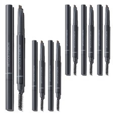 Matita per sopracciglia The Saemul Art Look 0,2g N. Set di 6 Pezzi Marrone Scuro con Pennello in Offerta - Product Image 1