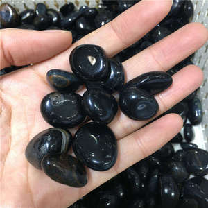 Venta al por Mayor de Piedras Curativas de Cristal, Nuevas Llegadas, Ojo de Tigre Azul Natural, Piedra Pulida, Hermosas Gemas de Cristal - Product Image 2