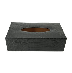 Boîtes à mouchoirs en cuir à imprimé animal, porte-serviettes, couvercles de rangement, support de table, décoration pour hôtel, salon, logo personnalisé, dîner, dressing - Product Image 6