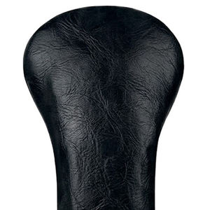 Black Spandex Soft Breathable <b>Golf</b> Driver Headcover with Hook Loop Closure Digital Printing Solid Color Club Protection <b>Cover</b> - Product Image 6