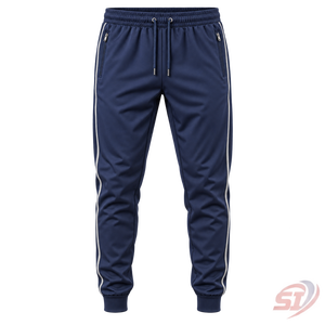 Pantalones Deportivos Navy Track Jogger, Pantalones de Entrenamiento Atlético Ligeros Personalizados, Venta al Por Mayor OEM ODM - Product Image 1