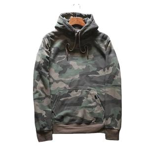 Sudadera con Capucha de Forro Polar Rip-Stop de Poliéster/Algodón con Camuflaje Digital para Hombre, Sudadera Informal Extra Grande, Ropa de Calle Otoñal, Transpirable y Anti-UV - Product Image 2