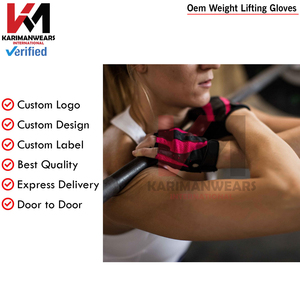 Custom Logo Weightlifting Gloves Men Women Gym Grip Workout Training Fitness Gloves Supplier - Product Image 3