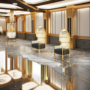 Chaise de banquet empilable couleur personnalisée pour mariage - Chaise de salle à manger portable pour événements en villa, location commerciale, intérieur/extérieur - Product Image 4