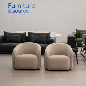 High Quality Modern Armchair for Living Room and Office - Stylish Fabric Lounge Chair with Comfortable <b>Cushioned</b> Seat - Product Image 2