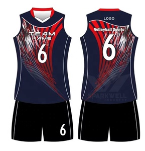 Custom Men's White Sublimated <b>Volleyball</b> Jersey & Shorts <b>Set</b> Crew Neck Short Sleeve Moisture Wicking Athletic Fit Adult Sports - Product Image 6