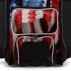 Sac à dos de baseball personnalisé 2026 avec logo, poche à chaussures, rangement pour gants, crochet de fixation et porte-bouteille – Sacs de sport OEM pour équipes - Product Image 6