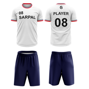 Uniforme de Fútbol para Hombre, Personalizado, Camisetas y Pantalones Cortos de Entrenamiento, Ropa Deportiva 100% Poliéster, Adultos, Estampado Frontal, 180g - Product Image 5