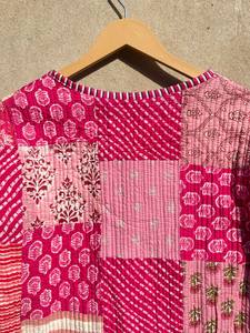 Edredón Acolchado Hecho a Mano en India, 100% Algodón Ecológico, Antiarrugas, Transpirable, de Secado Rápido, con Estampado Digital y Bolsillo Frontal, para Otoño/Invierno - Product Image 5