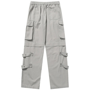 Premium Men's Baggy <b>Cargo</b> Pants Streetwear Multi-Pocket Tactical Trousers Techwear Hip Hop Loose Fit Joggers Outdoor Sweatpants - Product Image 5
