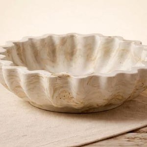 Resin decorative serving bowl <b>epoxy</b> handmade fruit bowl glossy finish modern home decor dining <b>table</b> centerpiece gift item - Product Image 1