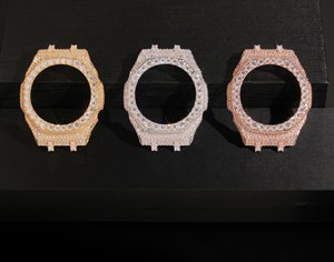 Reloj Personalizado Premium Compatible con GA2100, Diseño de Caja Metálica con Bisel Escarchado, Estilo GA2100, Caja Escarchada de Acero Inoxidable - Product Image 3