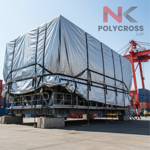 Housse de protection en polyéthylène robuste de marque Cross Lamination Experts Sheet pour applications industrielles et de construction - Product Image 4