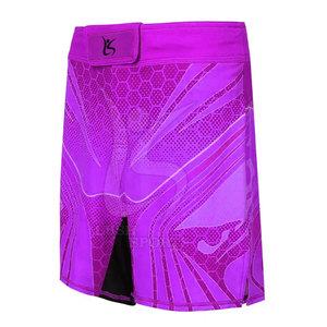 Pantalones Cortos de MMA para Hombre, Hechos de Poliéster, Ajuste Holgado, Ropa Deportiva, Oferta - Product Image 2