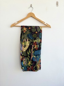 Conjunto de Pijama de Manga Larga con Estampado Animal para Mujer, Cuello Camisero, 100% Algodón Tejido, Casual, Verano, Suave, con Botones - Product Image 4