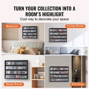 Espositore per 36 Carte Sportive Gradate 30.5x24.3x2.1 Pollici, Cornice per Carte da Baseball con Protezione UV al 98% e Vetro PC Trasparente - Product Image 6