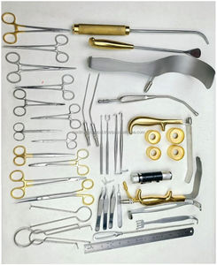 Juego de 40 piezas de instrumentos de cirugía plástica para aumento de senos, herramientas de alta calidad aprobadas por ISO/CE. - Product Image 5