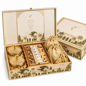 กล่องเชิญงานแต่งงานสุดหรูทำมือจาก Conifer ลายดอกไม้ตัดด้วยเลเซอร์ พิมพ์ลายตามสั่ง พู่ตกแต่ง บรรจุภัณฑ์พรีเมียม ใหม่ - Product Image 4
