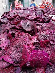 Organic Dried <b>White</b> Dragon Fruit Slices Low Sugar Dehydrated Pitaya for Infused Water and Detox <b>Tea</b> - Product Image 4