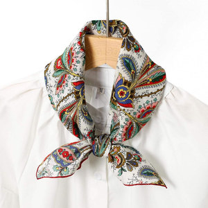 <b>Silk</b> <b>Scarf</b> Fine Weave Fabric For Casual Outfits Office Dressing And Everyday Style <b>Silk</b> <b>Scarf</b> - Product Image 2