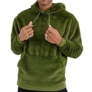 Sudadera con Capucha de Algodón OEM, Ropa de Abrigo Cálida para Hombre, Suministro al por Mayor, Envío Rápido - Product Image 1